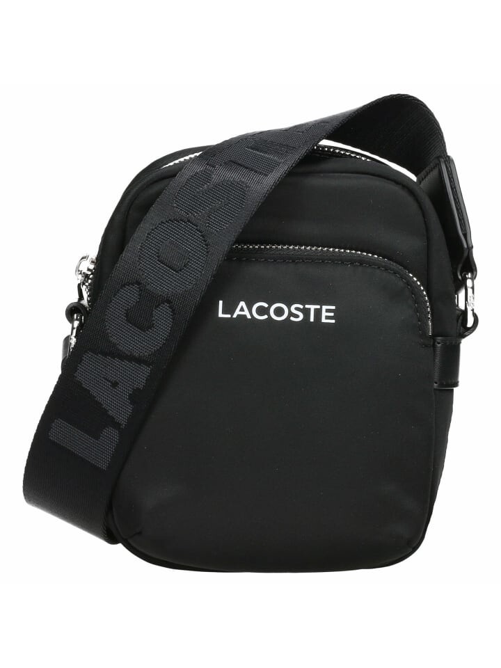 

Наплечная сумка Lacoste, черный