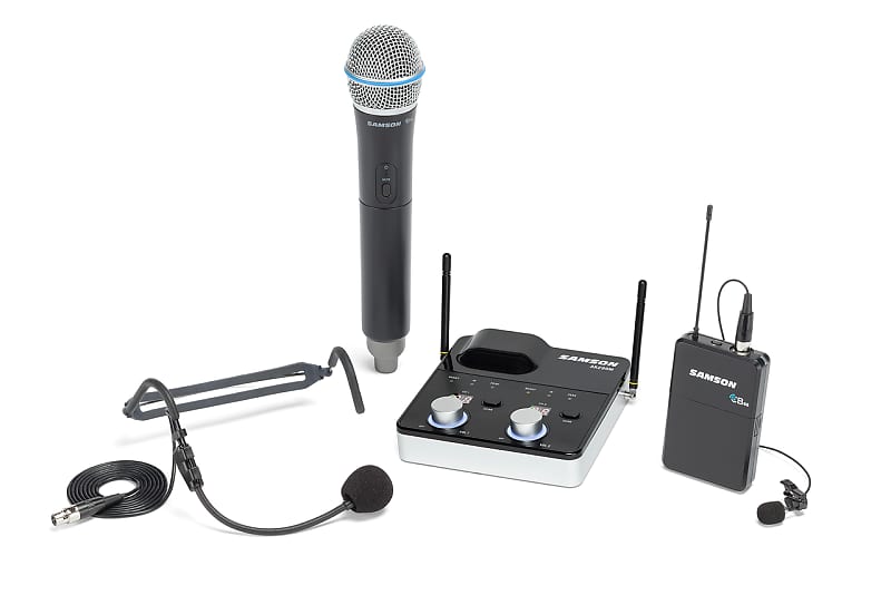 

Беспроводная система Samson Concert 288m Dual-Channel All-in-One Wireless Microphone System (K Band)