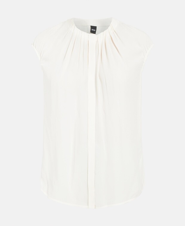 

Блузка без рукавов Boss, цвет Wool White