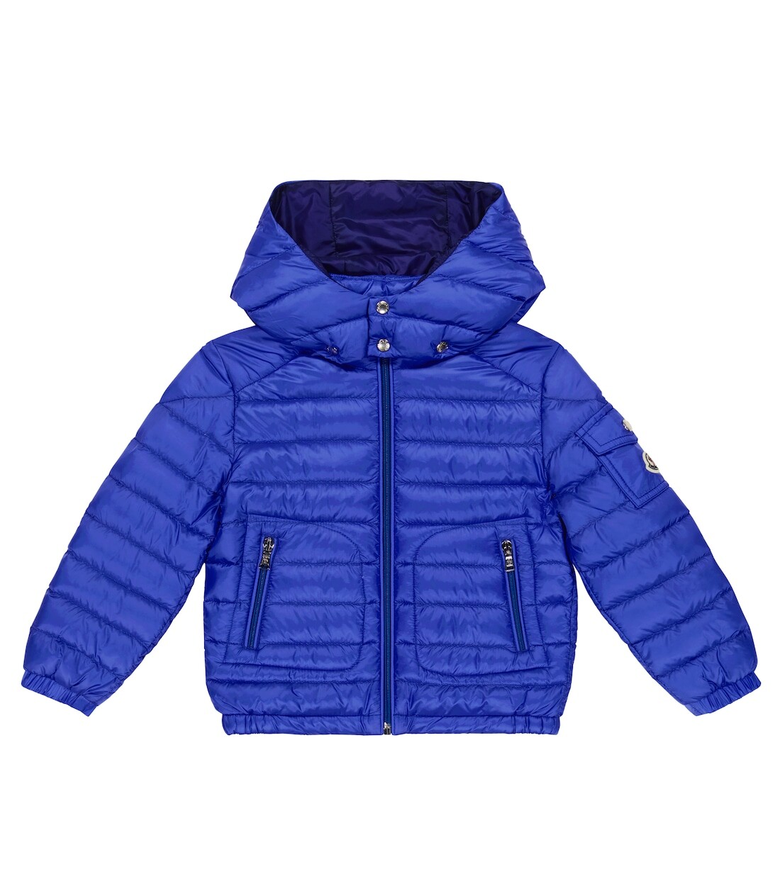 

Пуховик Lauros Moncler Enfant, синий