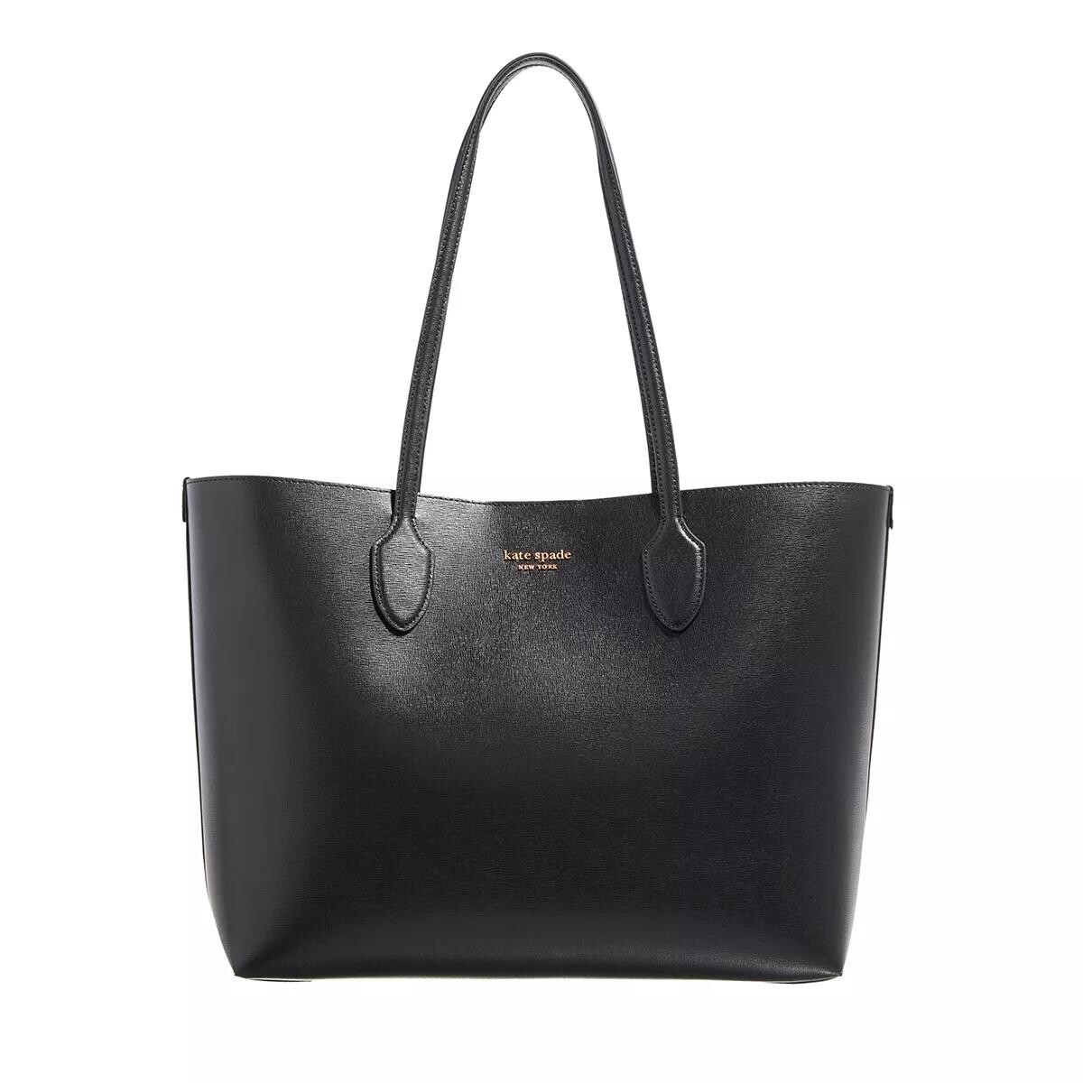 

Большая сумка тоут bleecker из сафьяновой кожи Kate Spade New York, черный