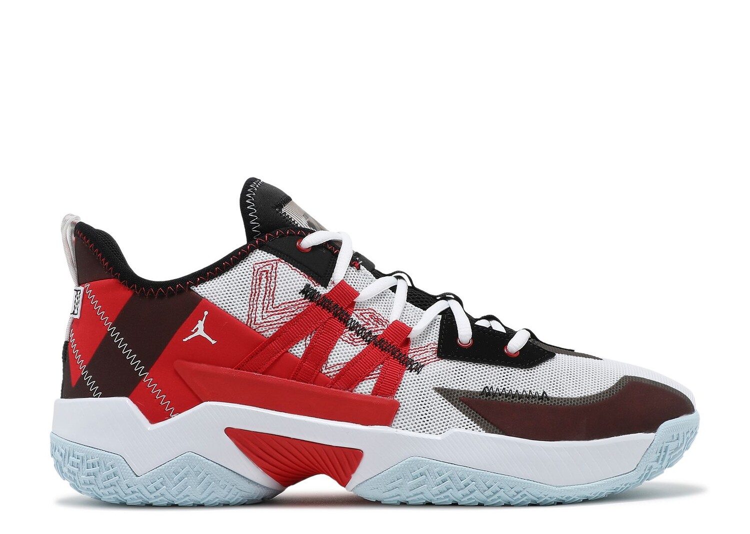 

Кроссовки Air Jordan Jordan One Take 2 'White University Red', белый