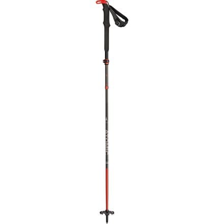 Лыжные палки BCT Mountaineering Carbon SQS Atomic, серый/красный