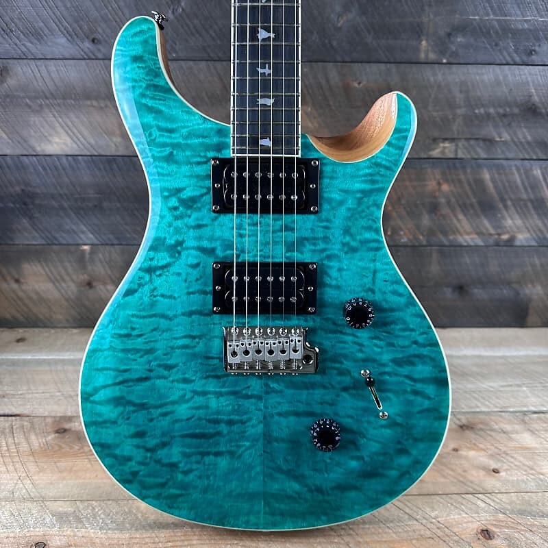 

Электрогитара PRS SE Custom 24 Quilt - Turquoise 56357