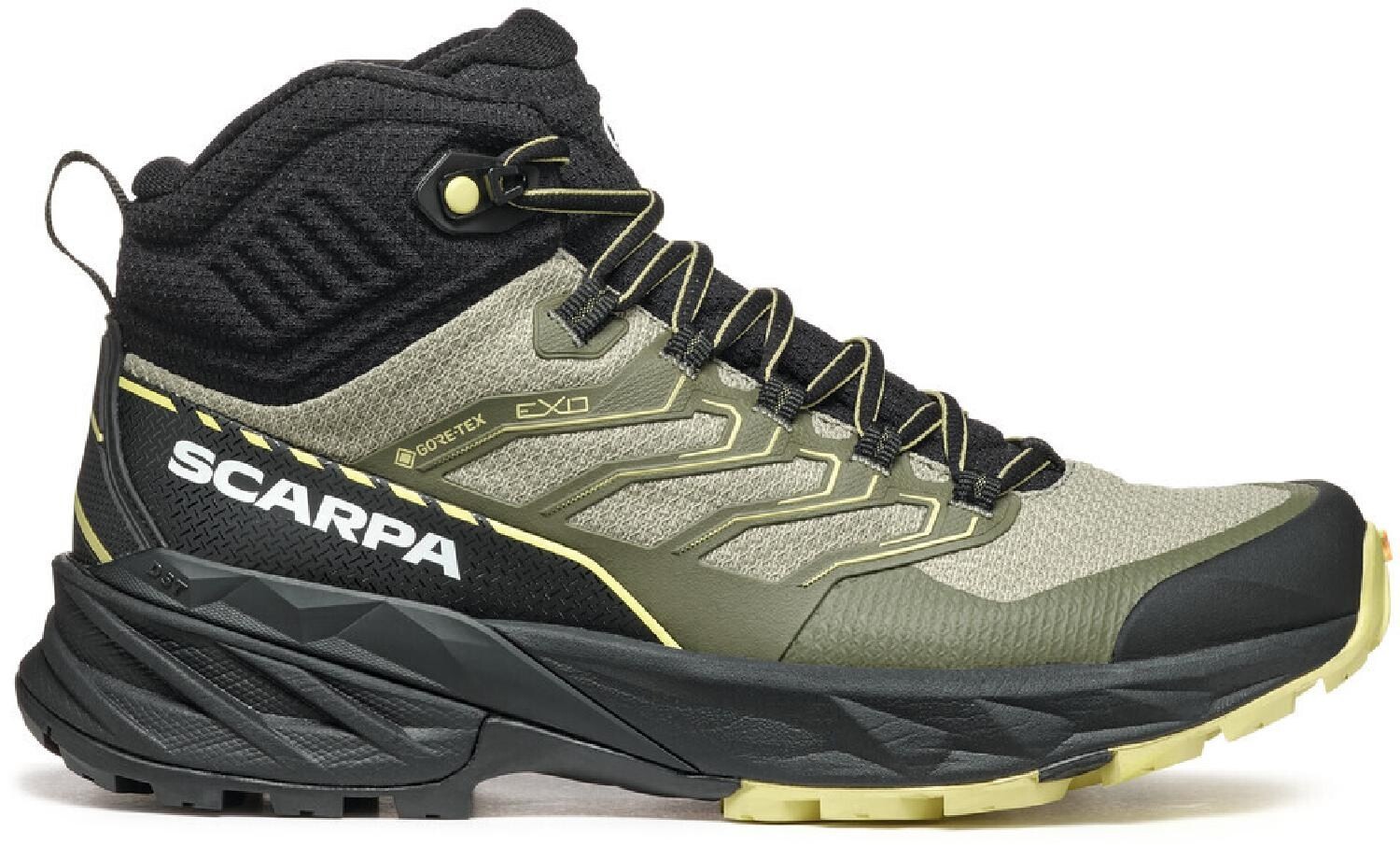

Походные ботинки Rush 2 Mid GTX — женские Scarpa, хаки