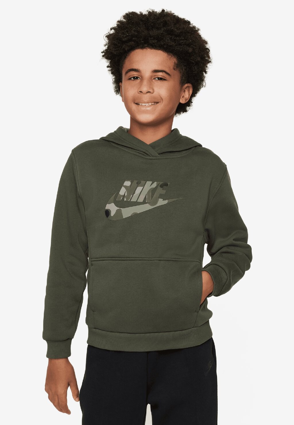 

Толстовка с капюшоном CLUB UNISEX Nike Sportswear, хаки