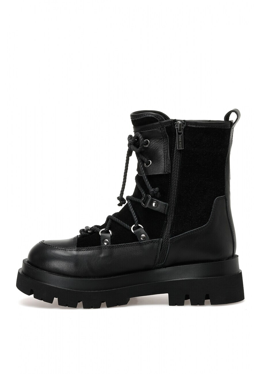 

Ботинки Nine West Lace-Up Boots KUAR 2PR, черный
