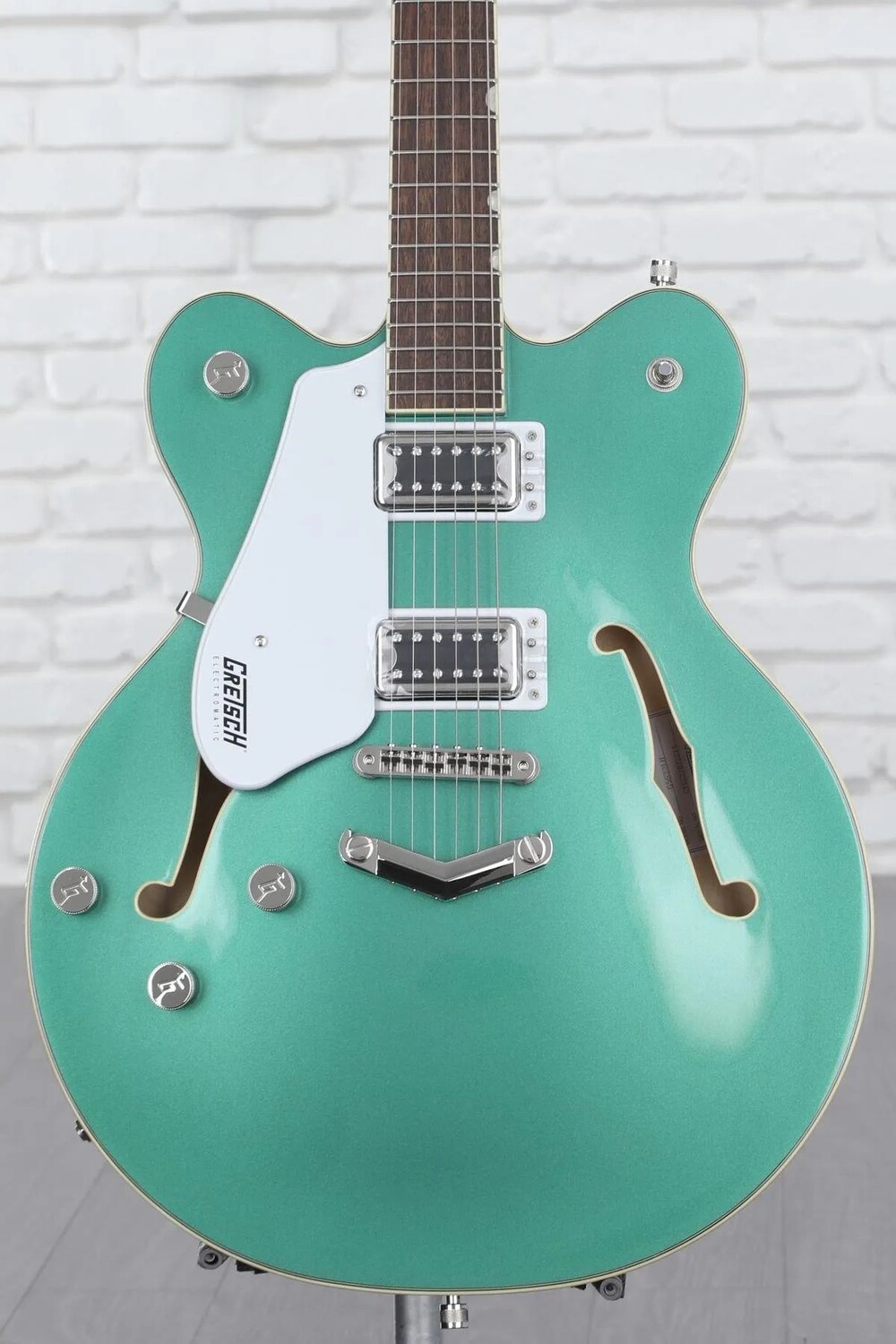 

Gretsch G5622 Электроматический центральный блок с двойным вырезом, левосторонний — Georgia Green
