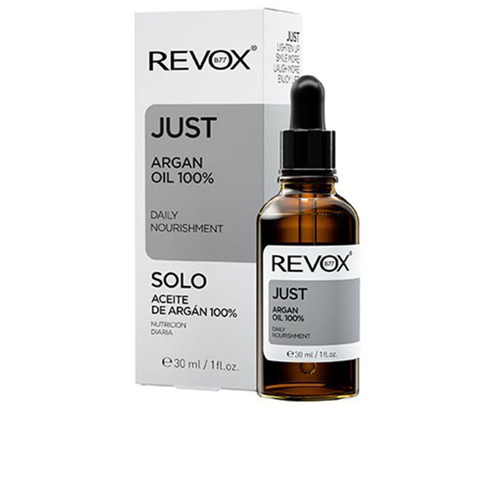 Увлажняющее масло для ухода за лицом Just argan oil 100% Revox, 30 мл масло для лица revox b77 масло для тела восстанавливающее