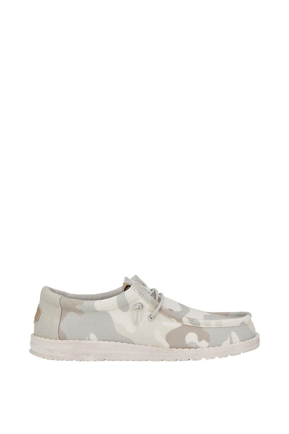 

Классические слипоны Wally Washed Camo HEYDUDE, серый