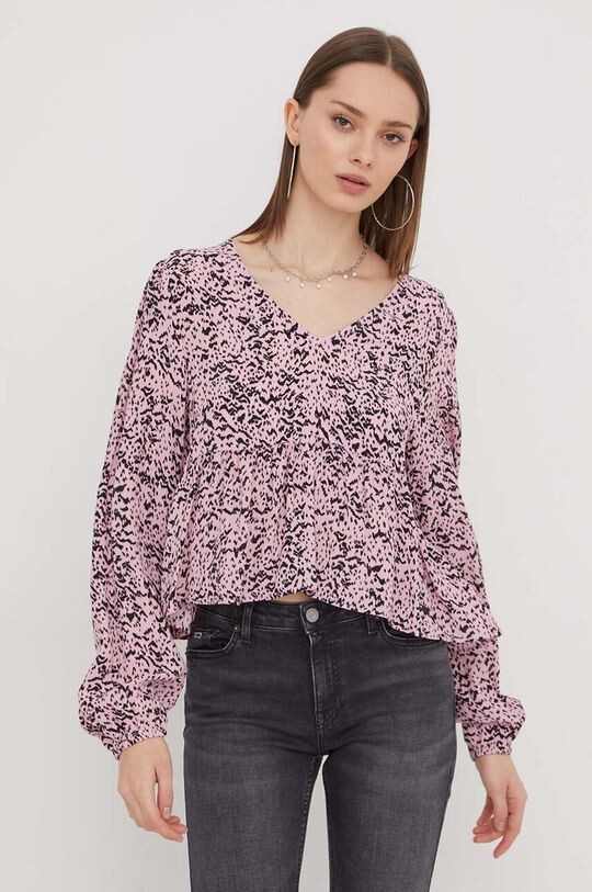 

Блузка Tommy Jeans, розовый