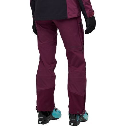 Гибридные брюки Dawn Patrol женские Black Diamond, цвет Blackberry цена и фото