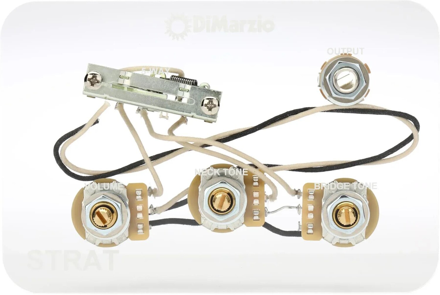 

Обновление жгута проводов DiMarzio GW2108A5 Stratocaster