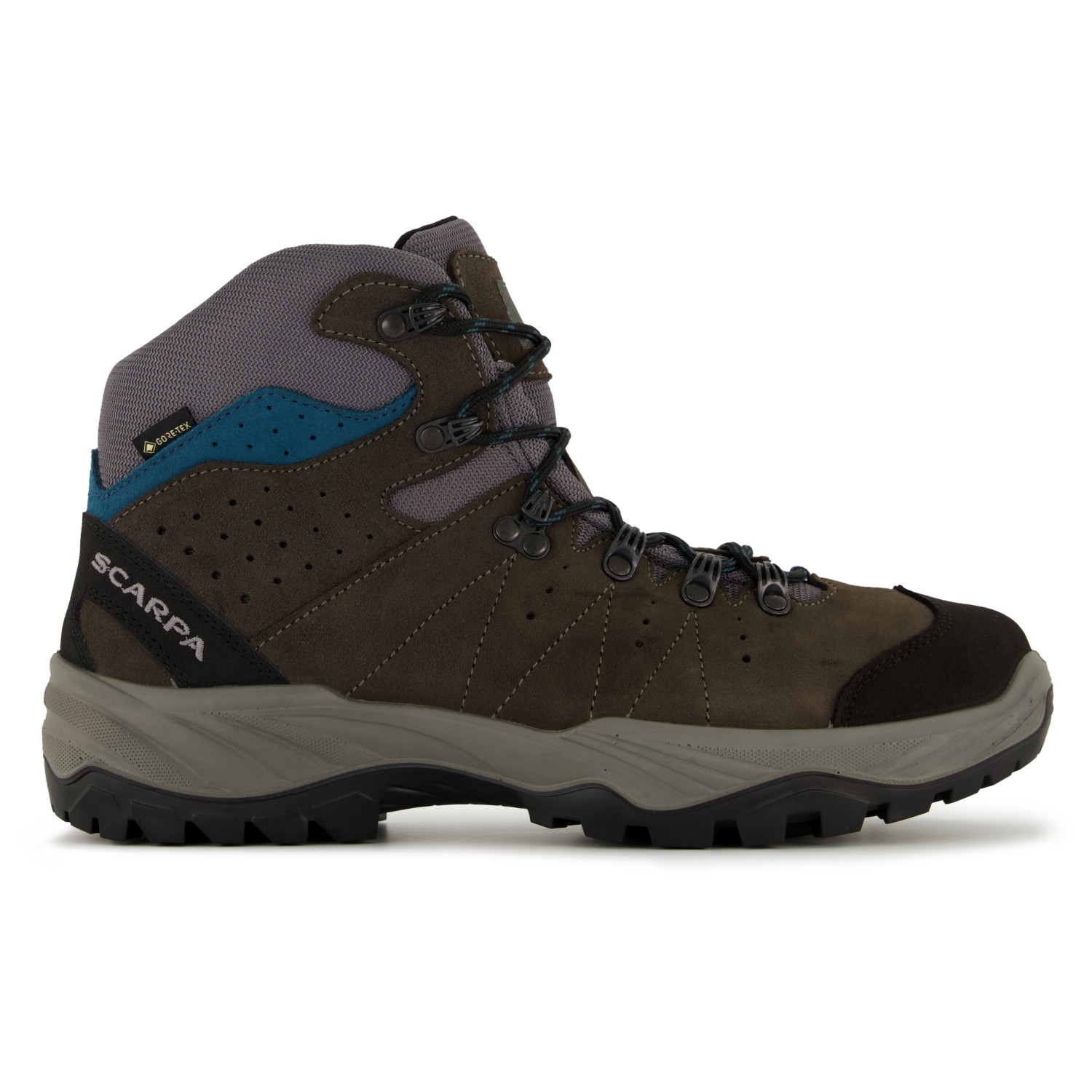 Ботинки для прогулки Scarpa Mistral GTX, цвет Smoke/Lake Blue