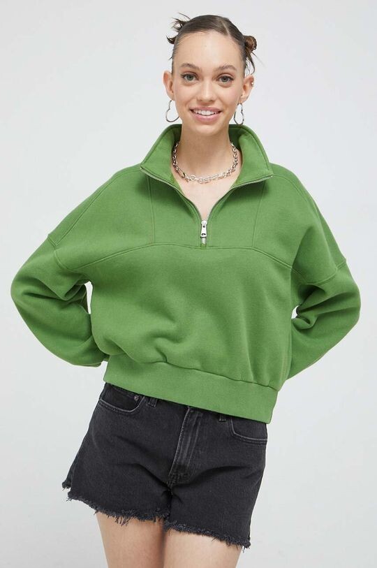 

Толстовка Abercrombie & Fitch, зеленый