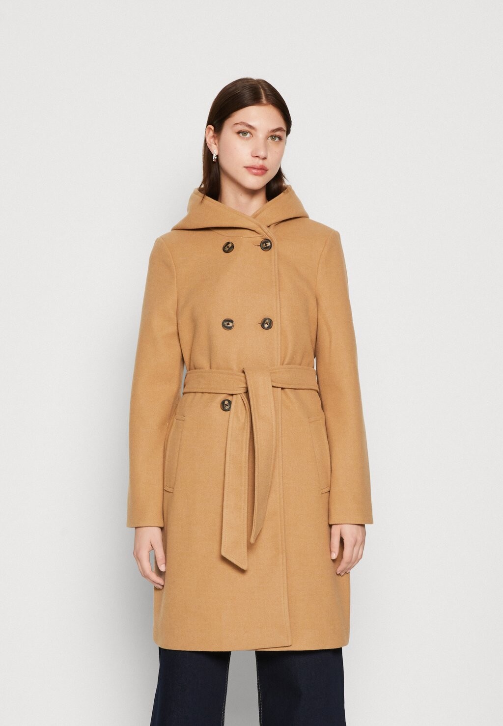 

Полупальто Vincefiona Boos Vero Moda, цвет tigers eye/solid