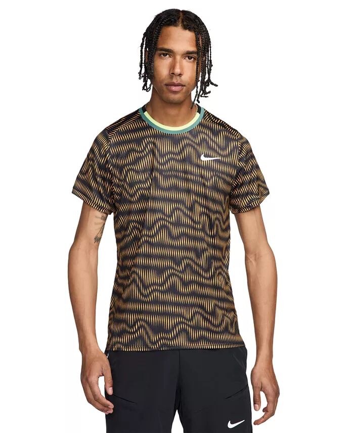 

Мужская теннисная футболка Court Advantage Dri-FIT Nike, черный