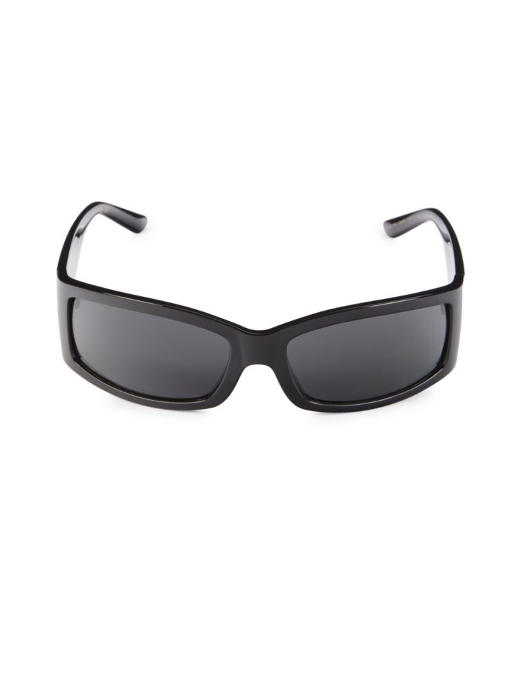 

Прямоугольные солнцезащитные очки 61MM Dolce&Gabbana, черный