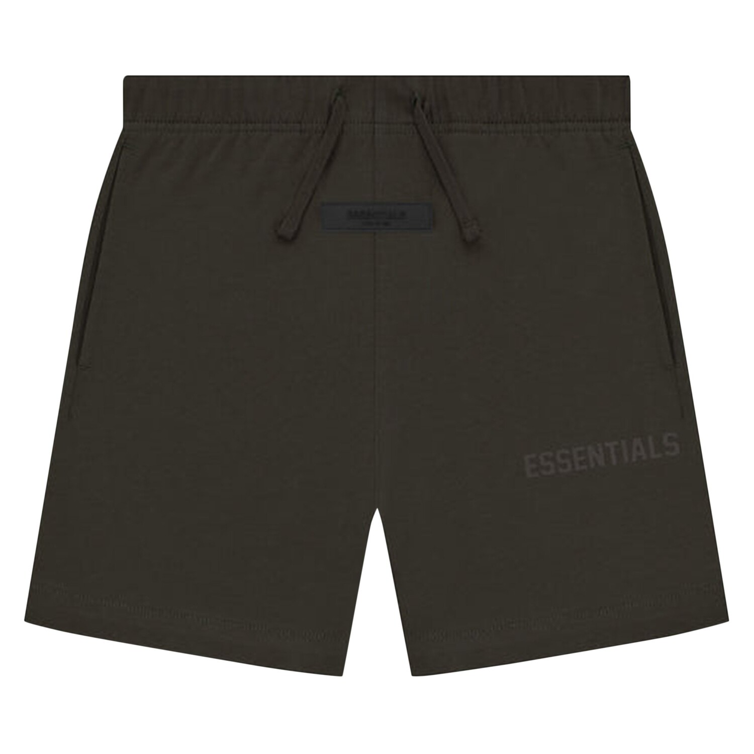 

Детские шорты из джерси Fear of God Essentials, цвет Off Black