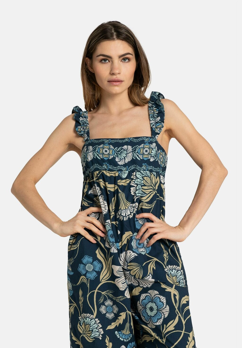 

Комбинезон BALI ALBRIGHT Free People, темно-синий
