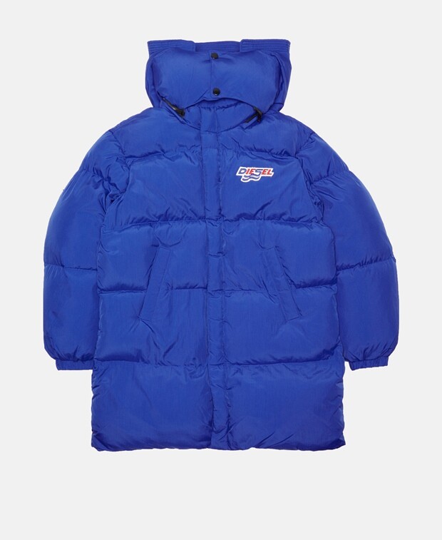 

Стеганая куртка Diesel, цвет Royal Blue