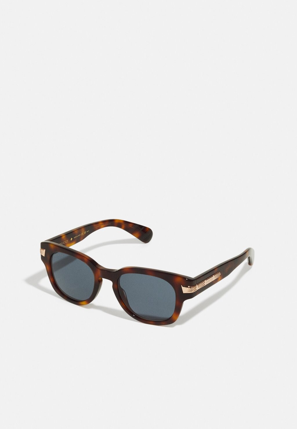 

Солнцезащитные очки Gucci, цвет brown/gold-coloured