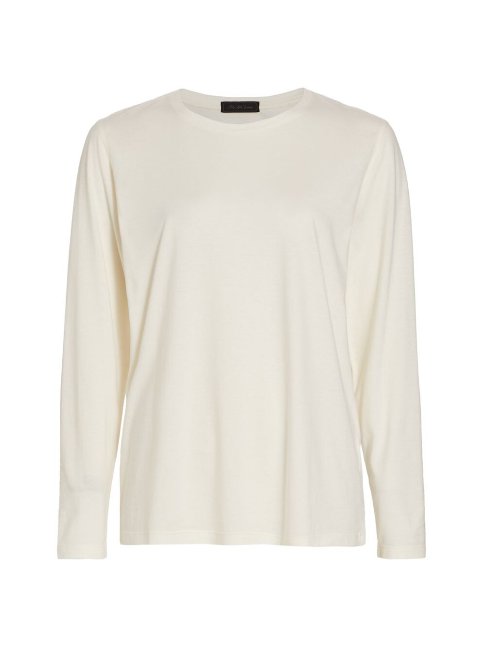 

COLLECTION Футболка с круглым вырезом и длинными рукавами Saks Fifth Avenue, Белый