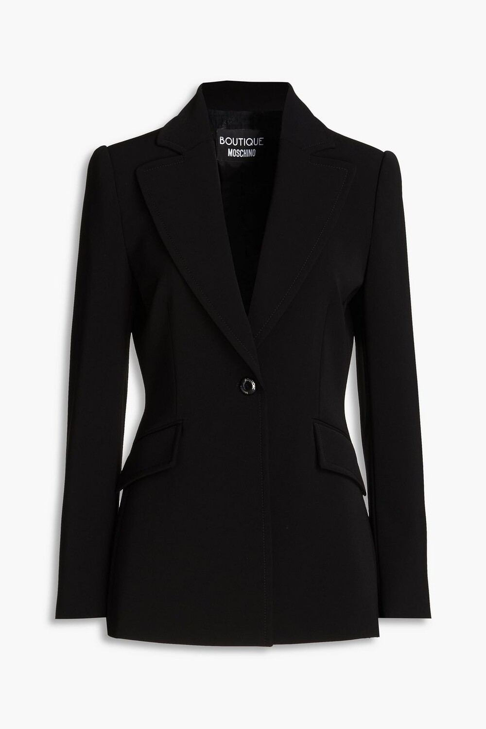 

Креповый пиджак BOUTIQUE MOSCHINO, черный