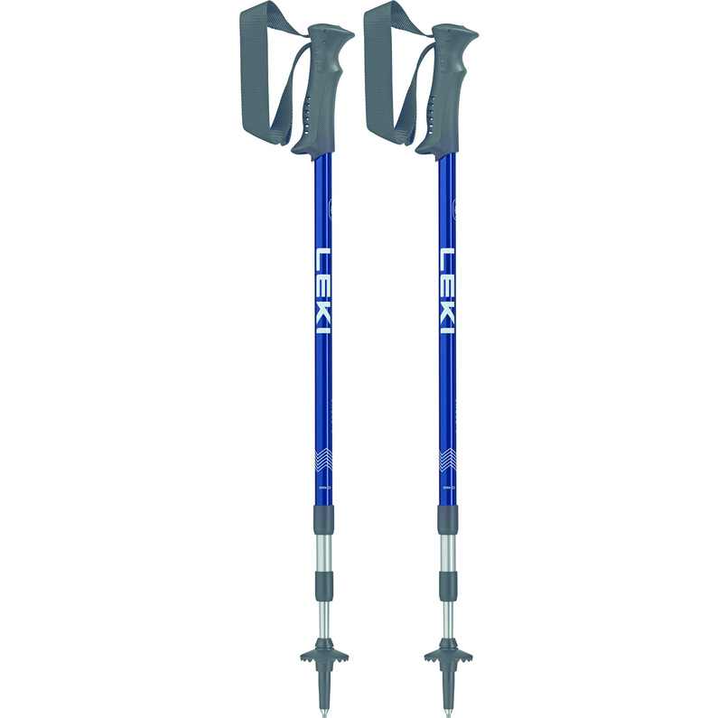Орлиные палочки Leki, синий треккинговые палки vipole 8000 ql pro