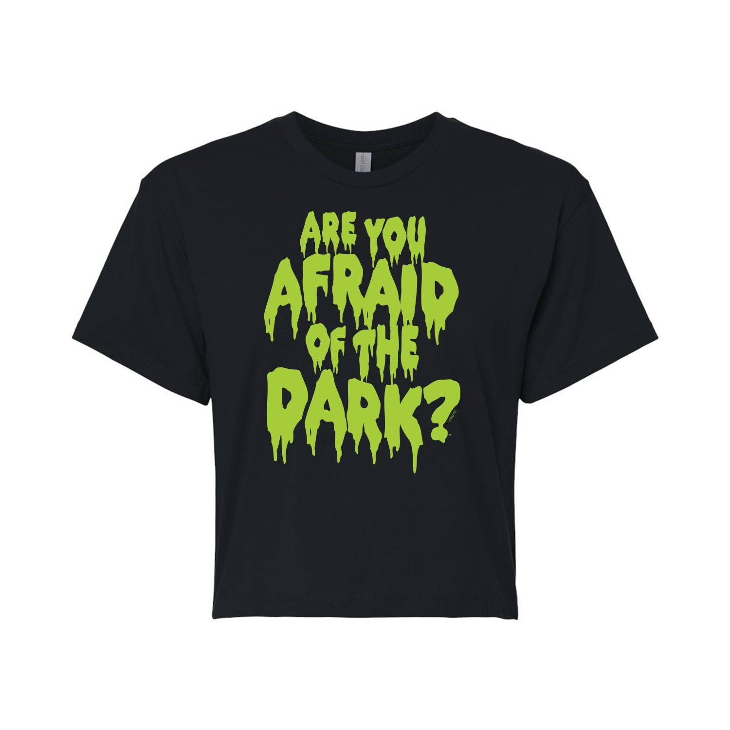 Укороченная футболка с логотипом Juniors Are You Afraid Of The Dark Dripping Licensed Character