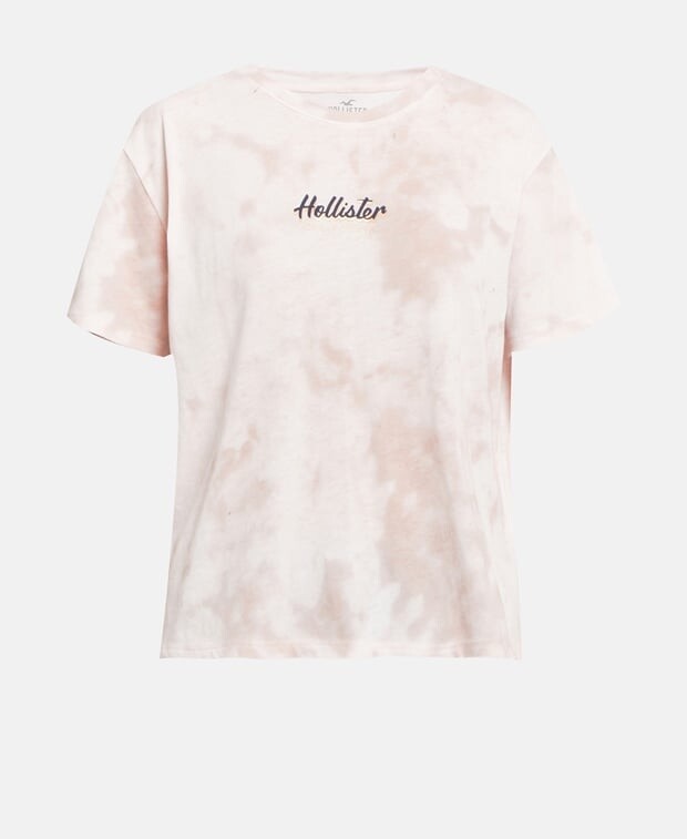 

Футболка Hollister, розовый