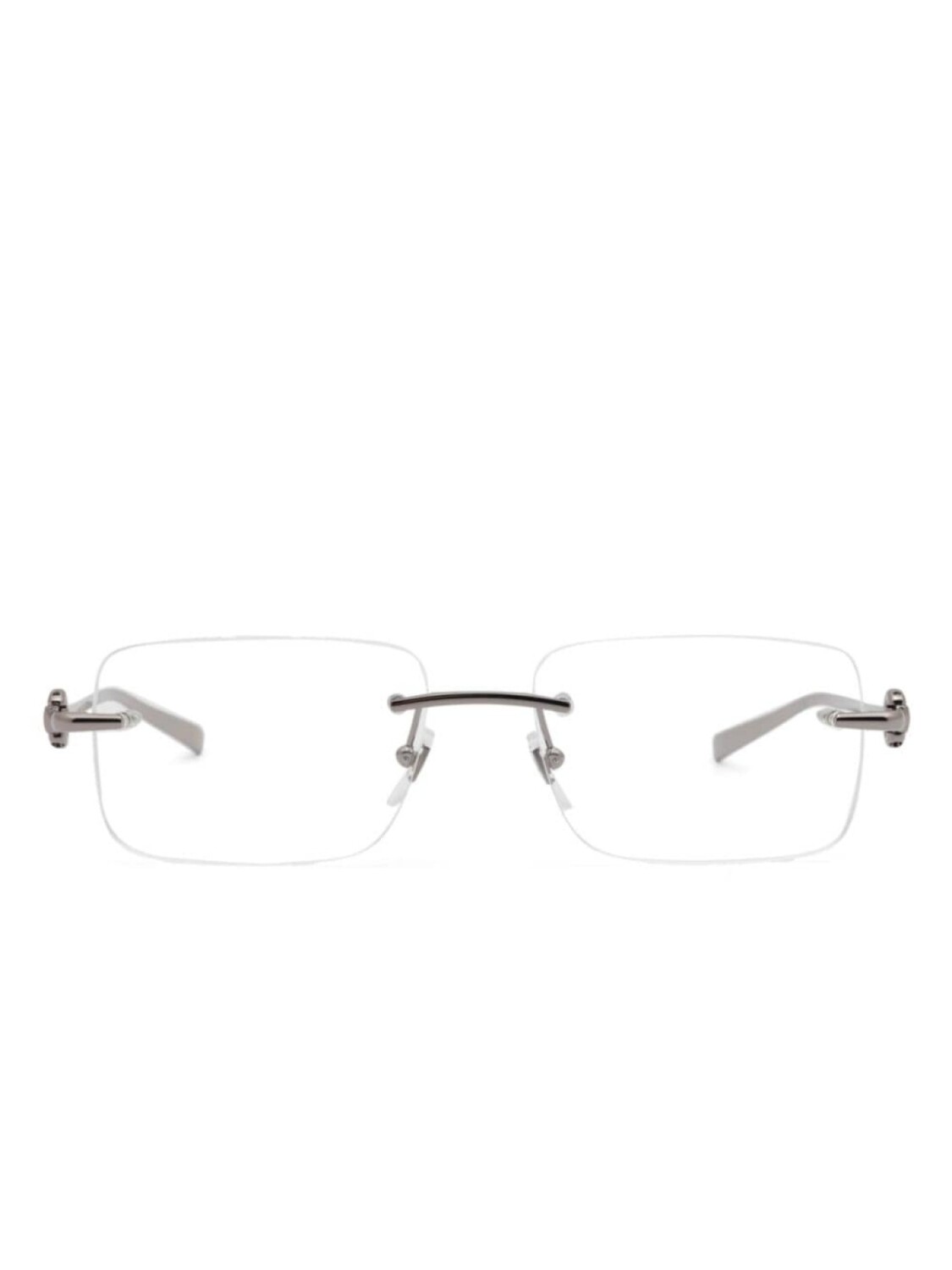

Gucci Eyewear очки с логотипом, серебряный