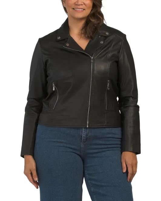 

Кожаная куртка Gia Bod & Christensen, черный