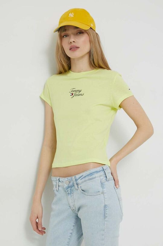 

Футболка Томми Джинс Tommy Jeans, зеленый