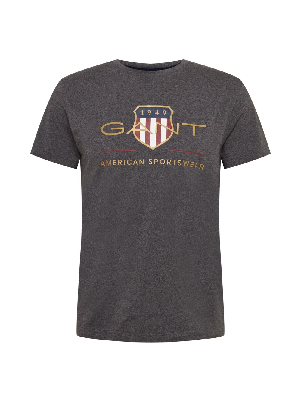 

Футболка Gant, антрацит