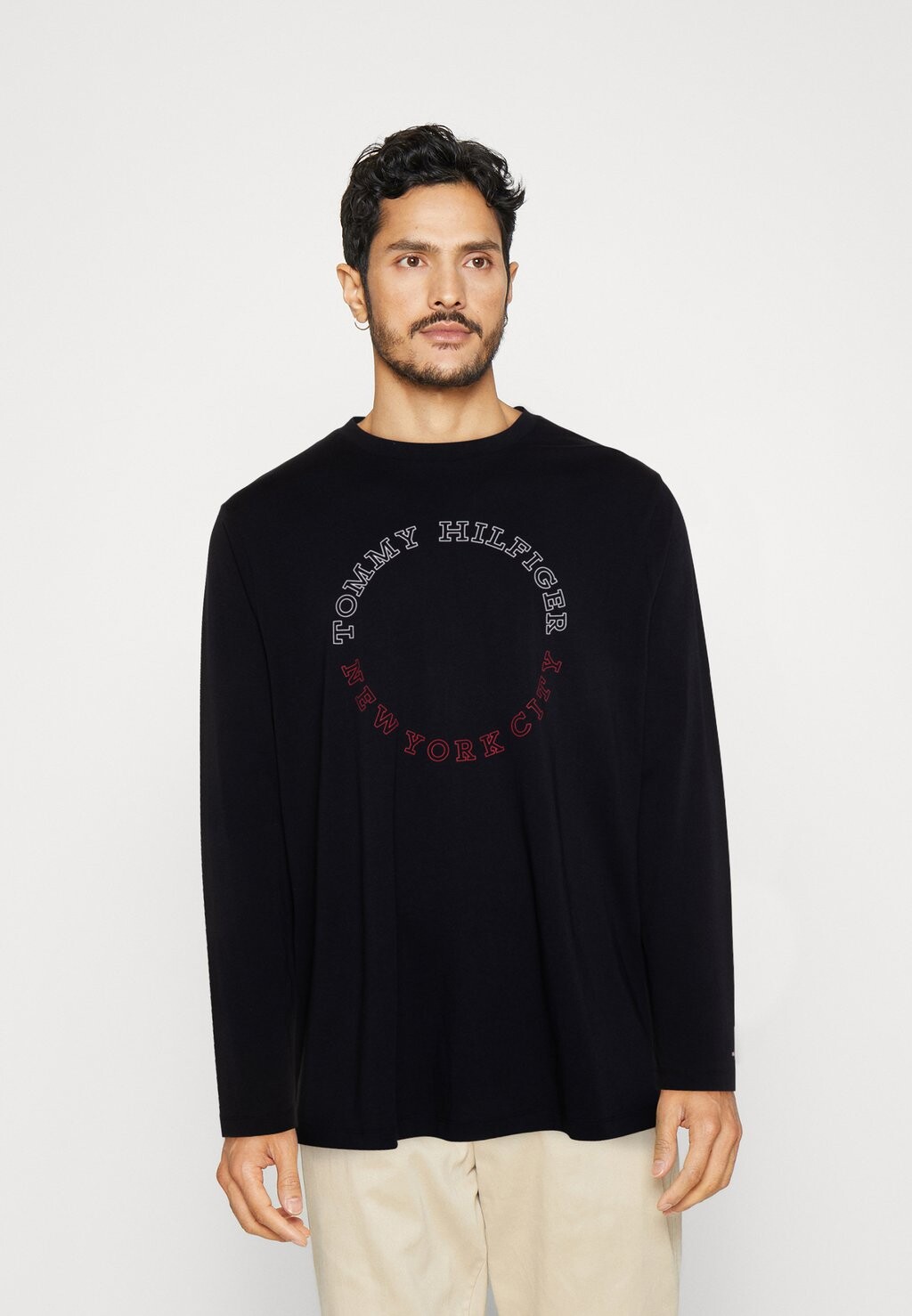 

Футболка с длинными рукавами MONOTYPE ROUNDLE Tommy Hilfiger, небо пустыни