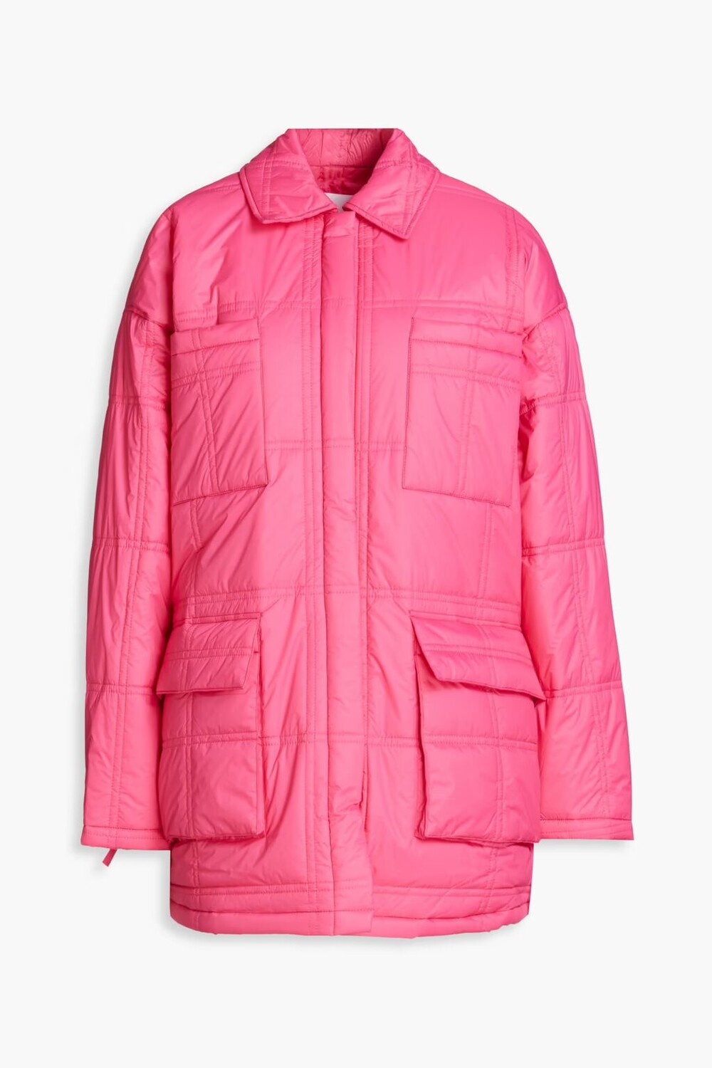 

Стеганая куртка Anine из ракушки Remain Birger Christensen, фуксия