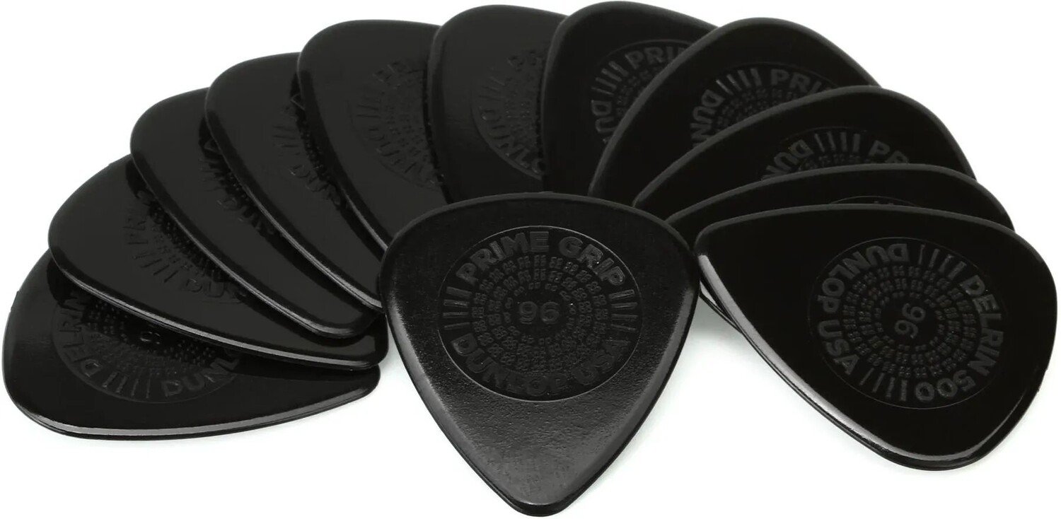 

Медиаторы Dunlop 450P096 Prime Grip Delrin 500, диаметр 0,96 мм, 12 шт.