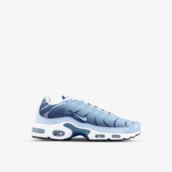 

Кроссовки с низким берцем из тканого материала Air Max Plus с фирменной вышивкой Nike, синий