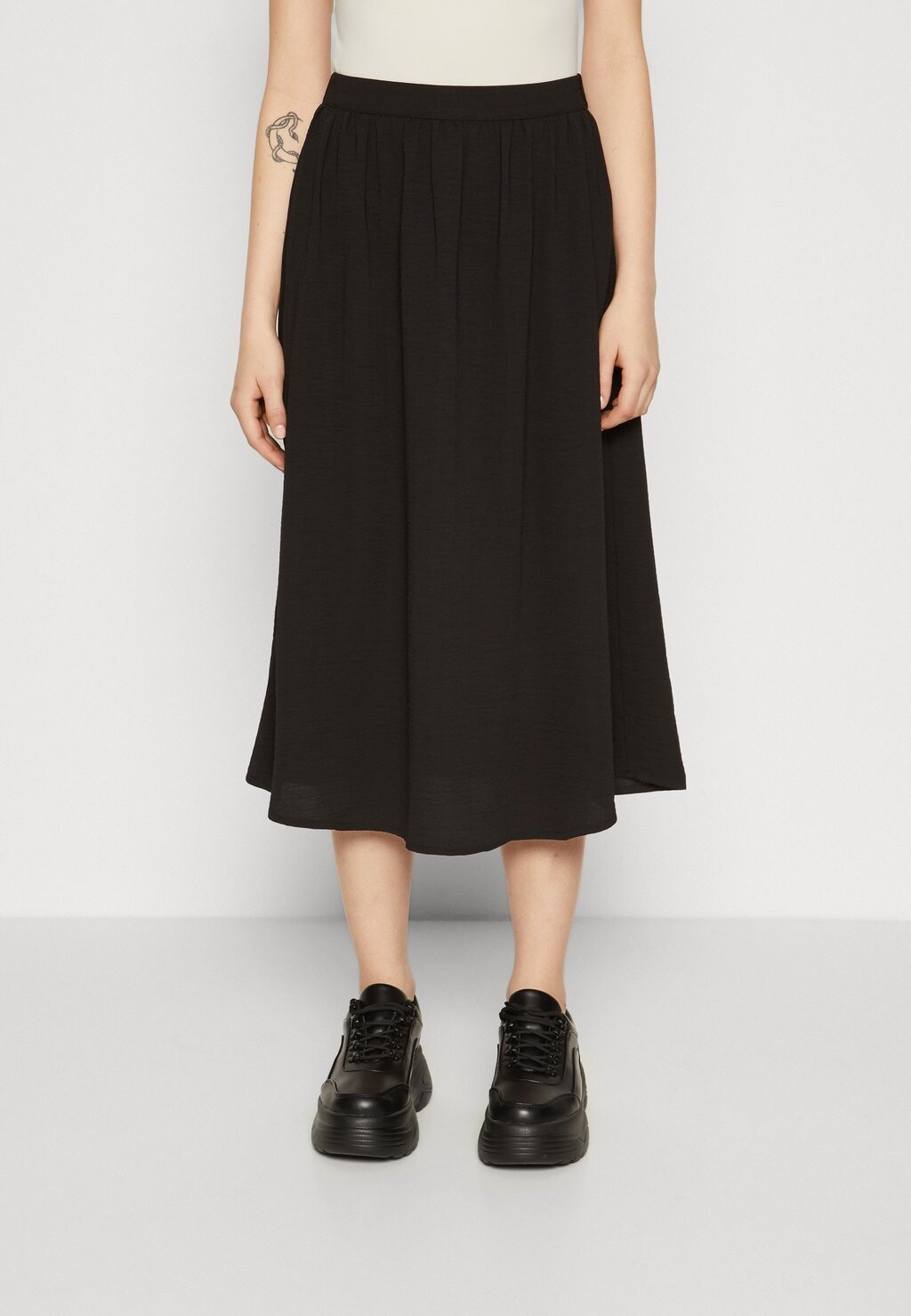 

Юбка А-силуэта JDYDIVYA MIDI POCKET SKIRT, цвет black