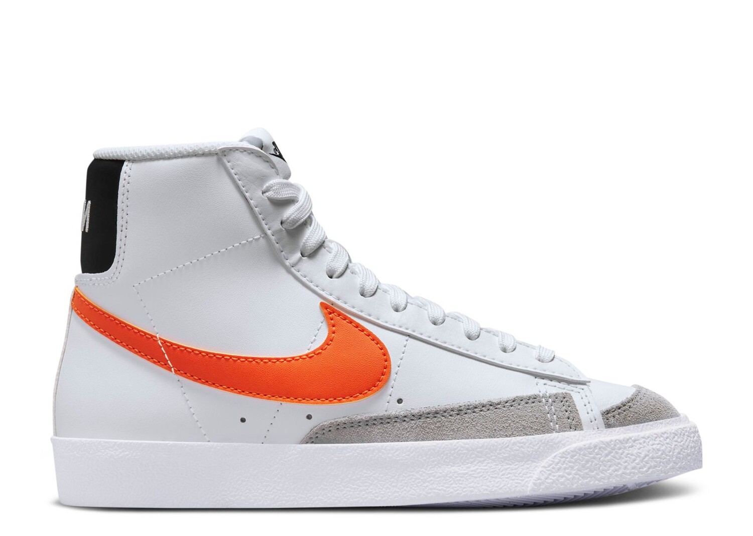 

Кроссовки Nike Blazer Mid '77 Gs 'White Safety Orange', белый