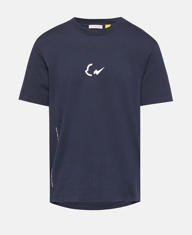 

Футболка Moncler, синий