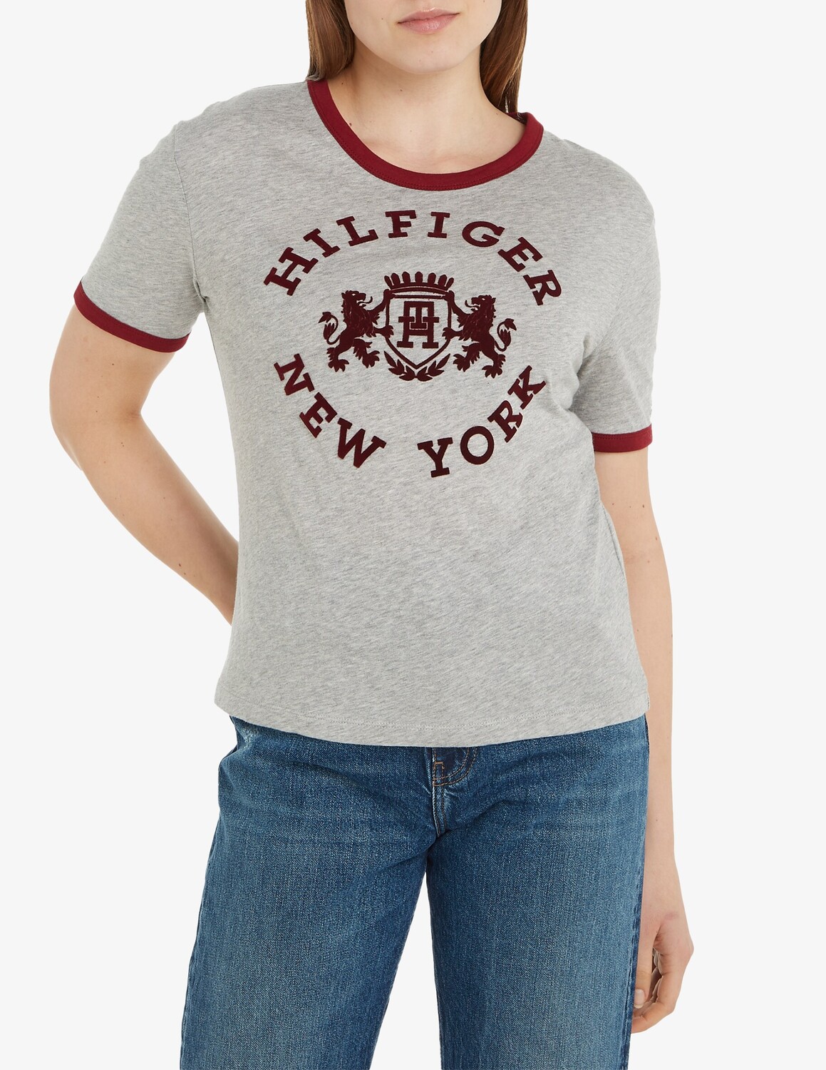 

Университетская футболка Tommy Hilfiger, серый
