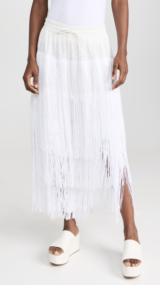 

Шорты A Potts Fringed Boxer, белый
