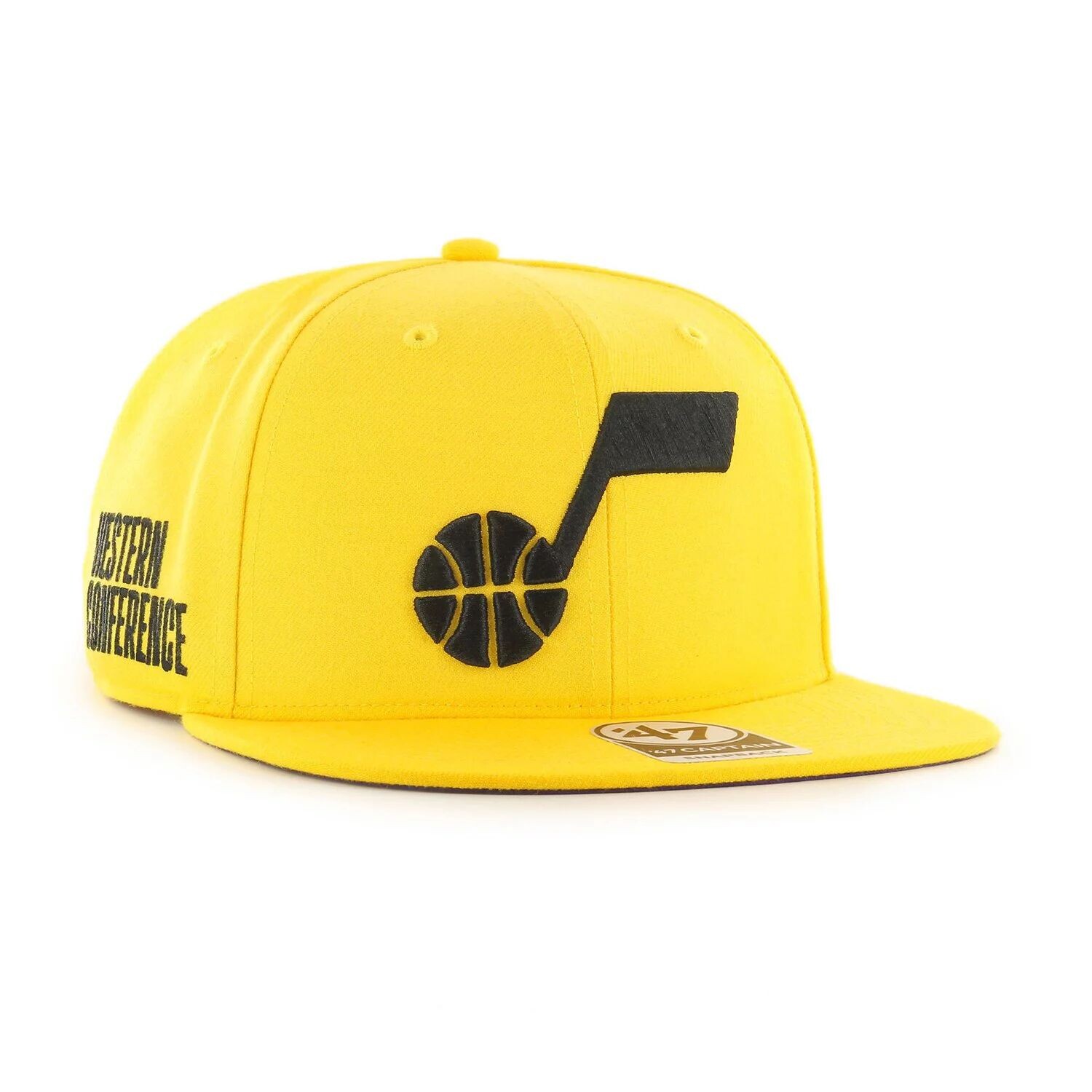 

Мужская кепка '47 Gold Utah Jazz Sure Shot Captain Snapback