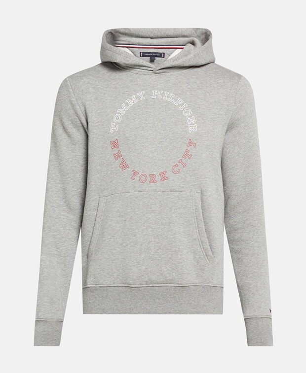 

Худи с капюшоном Tommy Hilfiger, цвет Medium Grey