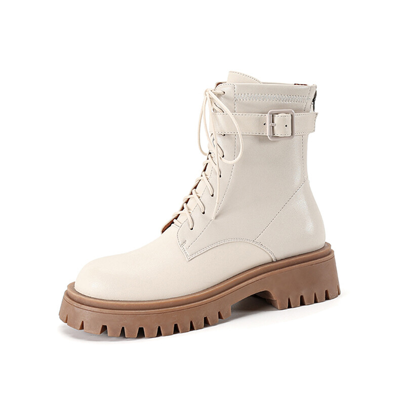 

Ботинки Martin Boot женские Dunnu, кремовый