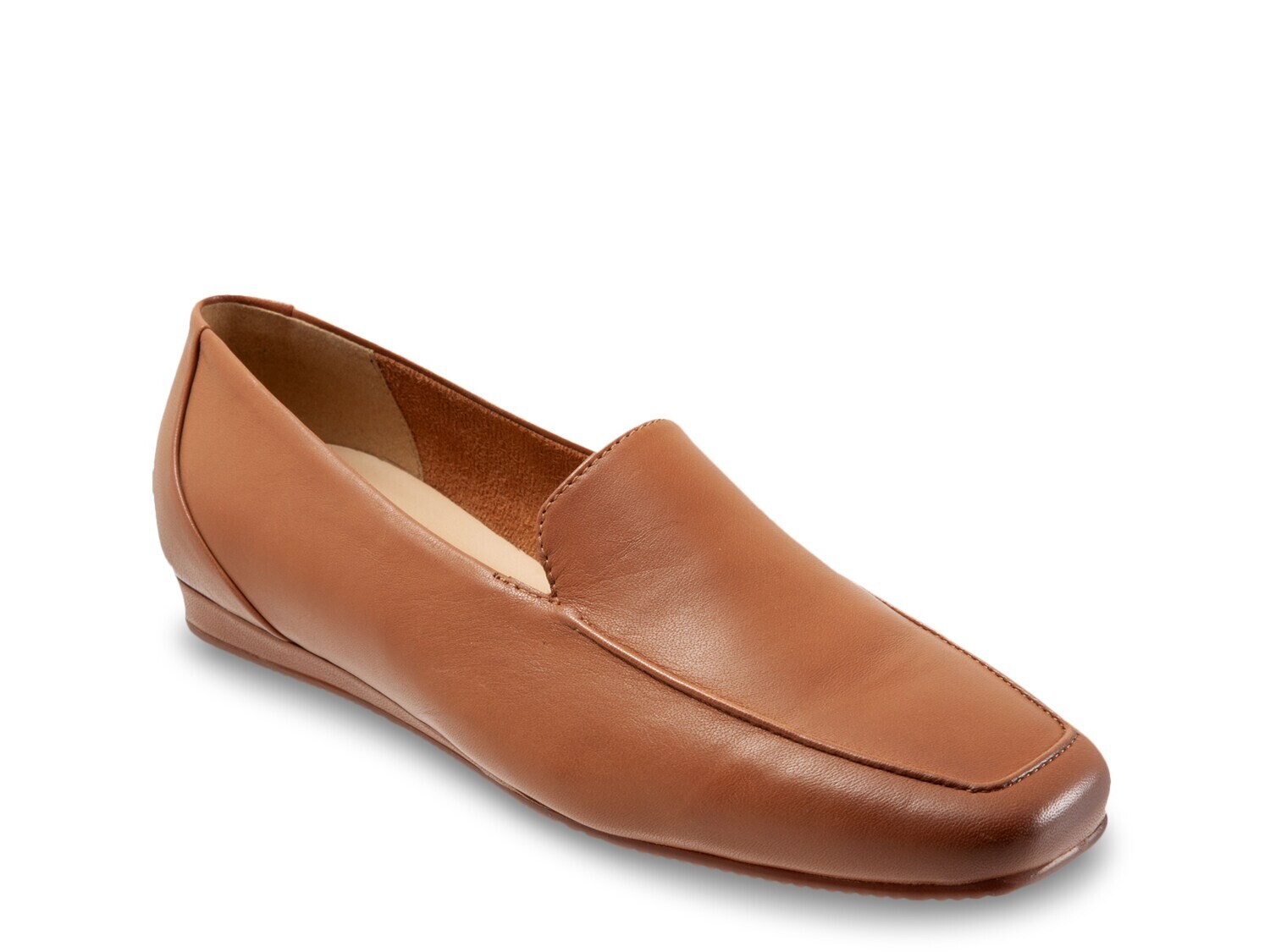 

Слипоны кожаные Vista Soft Walk, коричневый