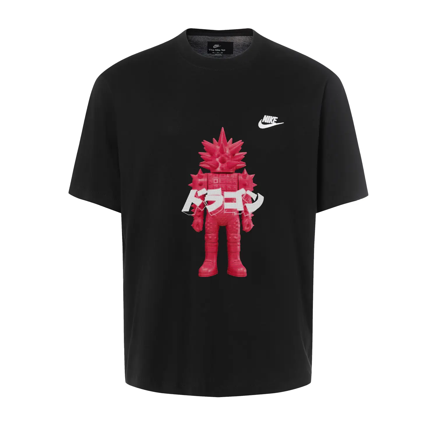 

Футболка унисекс черная Nike, черный