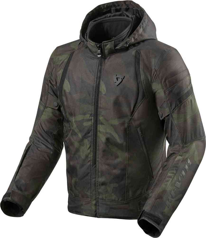 Мотоциклетная текстильная куртка Flare 2 Revit, вудленд